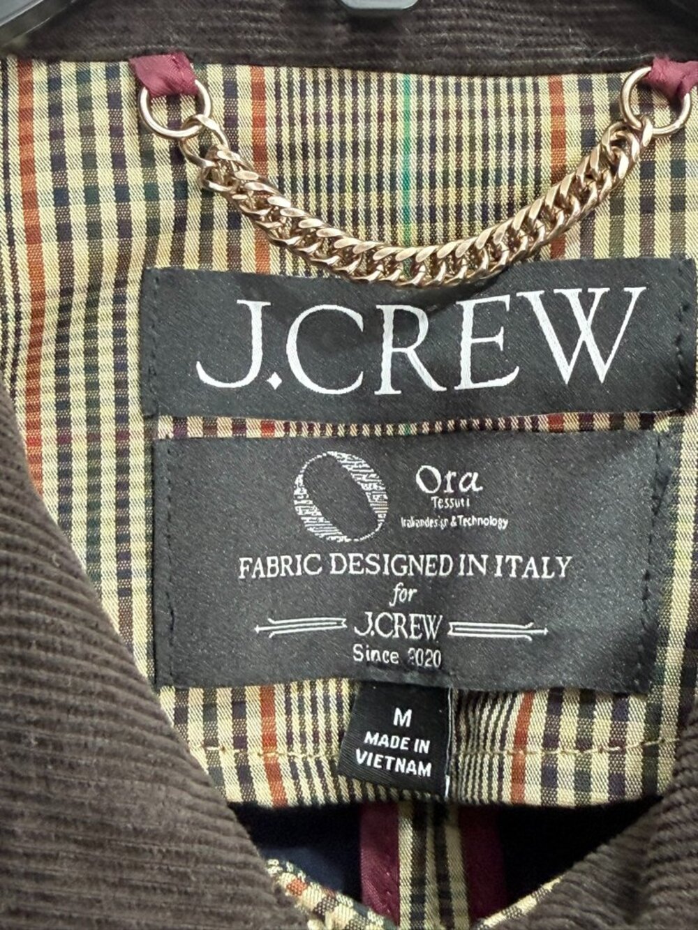 J. Crew NWOT Barn Jacket in Plaid Double Faced Cotton Size M - Picture 8 of 15